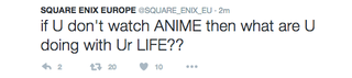 Illustration for article titled Square Enix Europe's Twitter Account Was Hacked